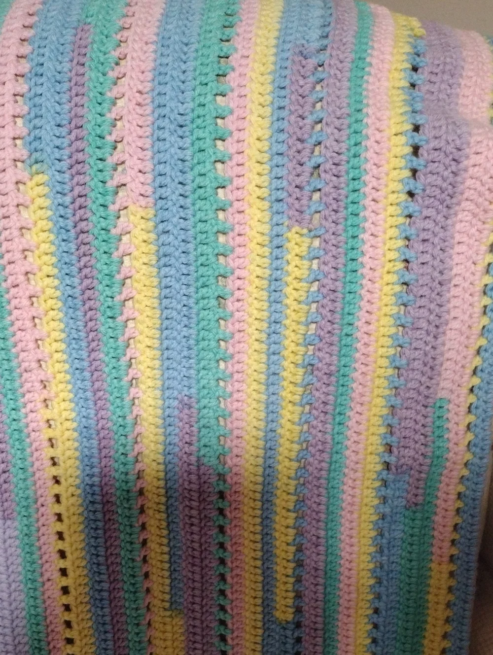 Handcrafted by Mom cozy crochet